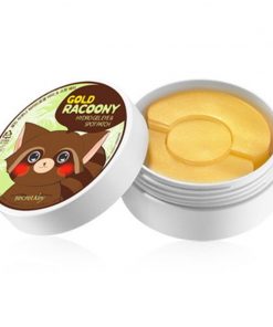 патчи для глаз гидрогелевые secret key gold racoony hydrogel eye & spot patch