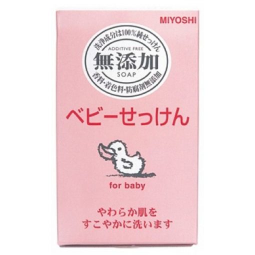 мыло туалетное для всей семьи miyoshi additive free soap for baby