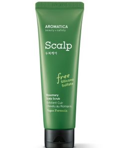 скраб с розмарином для очищения кожи головы aromatica rosemary scalp scrub