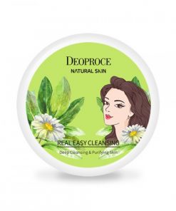 крем для лица очищающий deoproce natural skin real easy cleansing