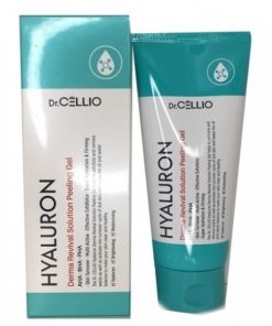 пилинг-гель с гиалуроновой кислотой dr.cellio  hyaluron derma revival solution peeling gel