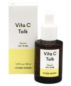 сыворотка с витамином c для сияния кожи etude house  vita c-talk serum