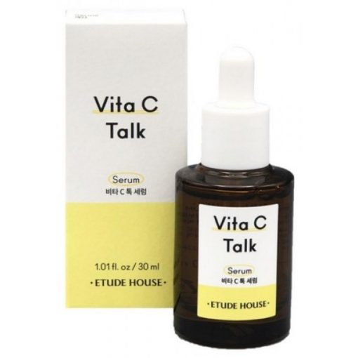 сыворотка с витамином c для сияния кожи etude house  vita c-talk serum