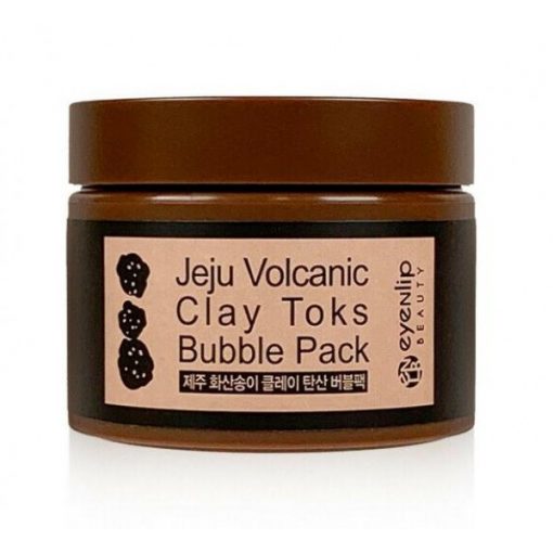 маска очищающая с вулканической глиной eyenlip jeju volcanic clay toks bubble pack