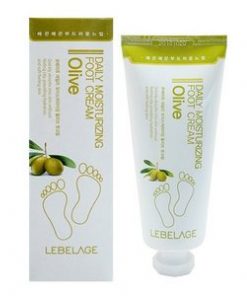 крем для ног увлажняющий с экстрактом оливы lebelage daily moisturizing oilve foot cream