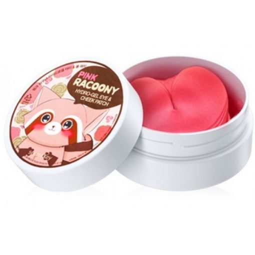 патчи для глаз и скул гидрогелевые secret key pink racoony hydro-gel eye & cheek patch