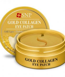 патчи для глаз snp gold collagen eye patch