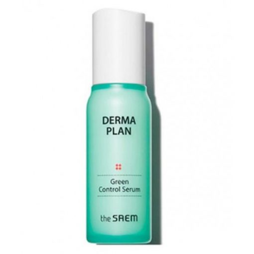 сыворотка для чувствительной и проблемной кожи the saem derma plan green control serum