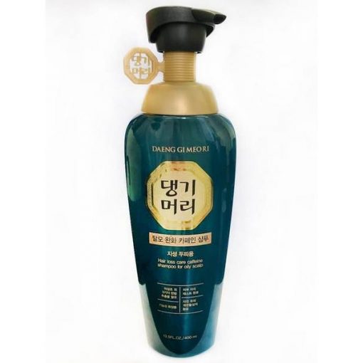 шампунь с кофеином для ухода за волосами от выпадения для жирных волос daeng gi meo ri hair loss care caffein shampoo for oily hair