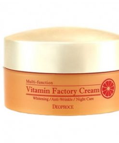 крем ночной омолаживающий deoproce vitamin factory cream