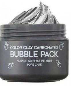 маска для лица глиняная пузырьковая berrisom g9 skin color clay carbonated bubble pack