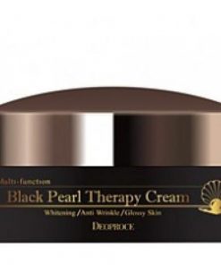 крем для лица с черным жемчугом антивозрастной deoproce black pearl therapy cream