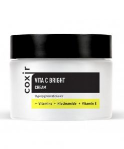 крем выравнивающий тон кожи с витамином с coxir vita c bright cream