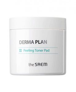 пады очищающие the saem derma plan peeling toner pad