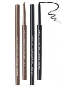 подводка для глаз тонкая the saem eco soul powerproof mega slim liner