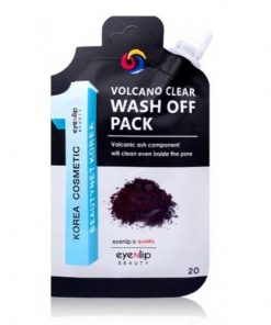 маска очищающая с вулканическим пеплом eyenlip volcano clear wash off pack