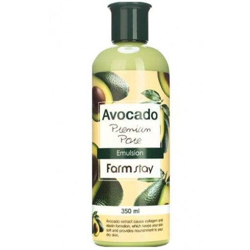 антивозрастная эмульсия с экстрактом авокадо farmstay avocado premium pore emulsion