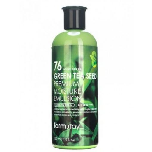 эмульсия увлажняющая с семенами зеленого чая farmstay green tea seed premium moisture emulsion