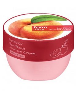 многофункциональный крем с экстрактом персика farmstay real peach all-in-one cream