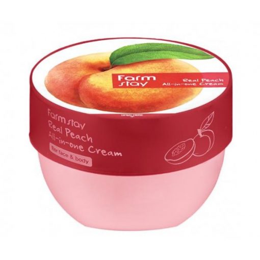 многофункциональный крем с экстрактом персика farmstay real peach all-in-one cream