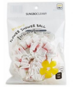 мочалка для душа sungbo cleamy flower shower ball