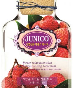 маска тканевая c экстрактом личи mijin junico lychee essence mask