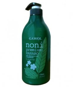 увлажняющий шампунь-кондиционер 2 в 1 с экстрактом фрукта нони juno gawol noni premium hanaro hair shampoo and conditioner