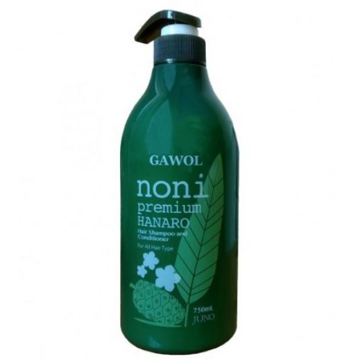 увлажняющий шампунь-кондиционер 2 в 1 с экстрактом фрукта нони juno gawol noni premium hanaro hair shampoo and conditioner