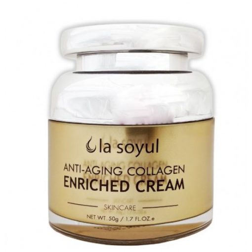 антивозрастной крем обогащенный коллагеном la soyul anti-aging collagen enriched cream