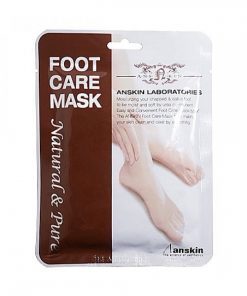 маска для ног увлажняющая anskin natural & pure foot moisture mask