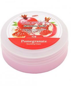 крем для лица и тела с экстрактом граната deoproce natural skin pomegranate nourishing cream