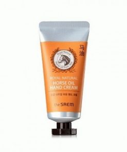 крем для рук с лошадиным жиром the saem royal natural horse oil hand cream