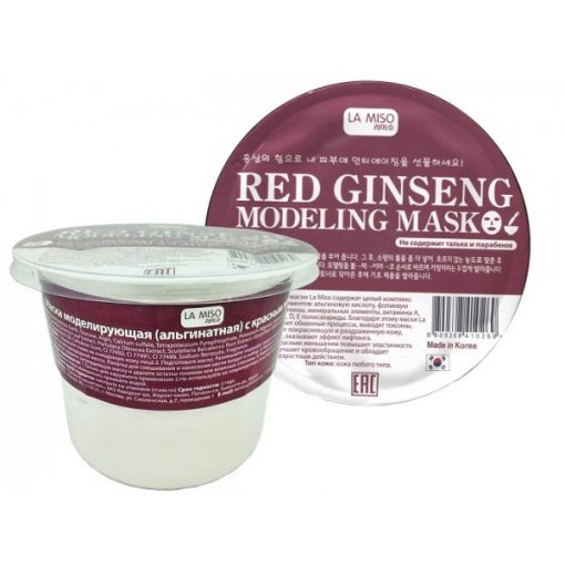 маска моделирующая с красным женьшенем la miso red ginseng modeling mask