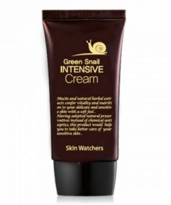 интенсивный антивозрастной крем с муцином зеленой улитки skin watchers green snail intensive wrinkle cream