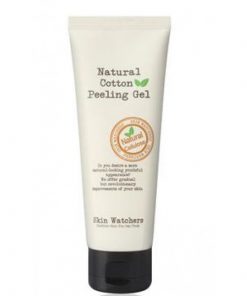 отшелушивающий гель-скатка для лица skin watchers natural cotton peeling gel