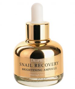 сыворотка на основе муцина улитки deoproce snail recovery brightening ampoule