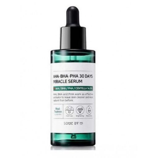 сыворотка с aha/bha/pha кислотами для проблемной кожи some by mi aha-bha-pha 30 days miracle serum