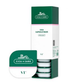 капсульная глиняная маска с центеллой азиатской vt cosmetics cica capsule mask