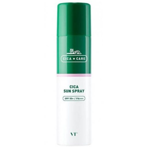 солнцезащитный спрей для чувствительной кожи vt cosmetics cica sun spray spf 50+/pa+++