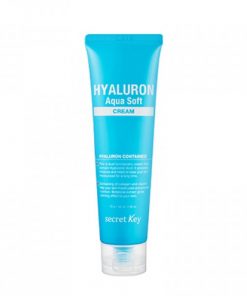 крем гиалуроновый для увлажнения и омоложения secret key hyaluron aqua soft cream