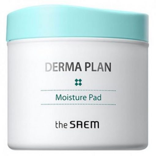 пады увлажняющие the saem derma plan moisture pad