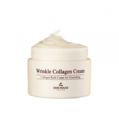 антивозрастной питательный крем с коллагеном the skin house wrinkle collagen cream