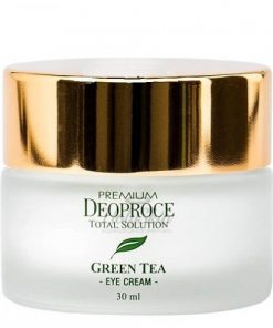 крем для век увлажняющий с экстрактом зеленого чая deoproce premium greentea total solution eye cream