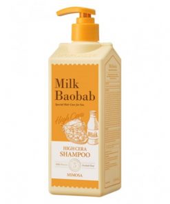 шампунь для волос с ароматом мимозы milkbaobab high cera shampoo mimosa