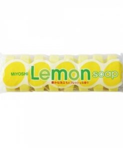 мыло для всей семьи с ароматом лимона miyoshi lemon soap