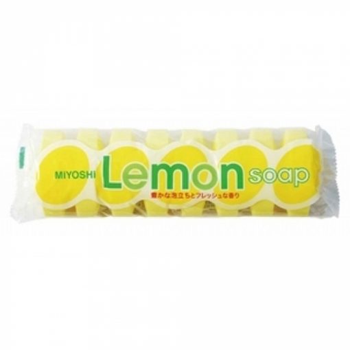 мыло для всей семьи с ароматом лимона miyoshi lemon soap