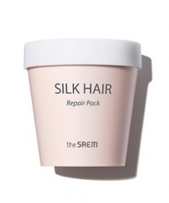 маска для поврежденных волос the saem silk hair repair pack