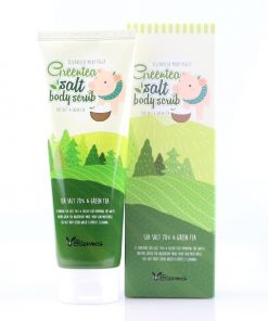 скраб для тела с экстрактом зеленого чая elizavecca greentea salt body scrub