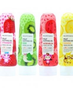 гель для лица и тела многофункциональный milatte fashiony fruit soothing gel