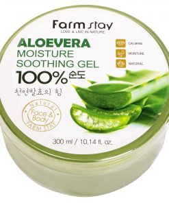 многофункциональный смягчающий гель с экстрактом алоэ farmstay aloe vera moisture soothing gel
